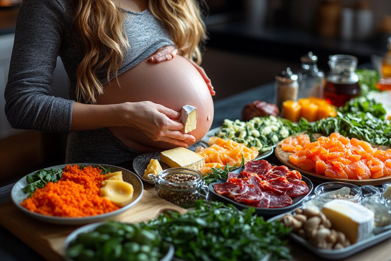 Alimentation enceinte : 7 ingrédients à risque à éliminer de votre assiette