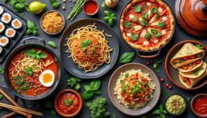 explorez les cuisines du monde et découvrez des saveurs incontournables à travers notre sélection de plats traditionnels et exotiques. un voyage culinaire à ne pas manquer !