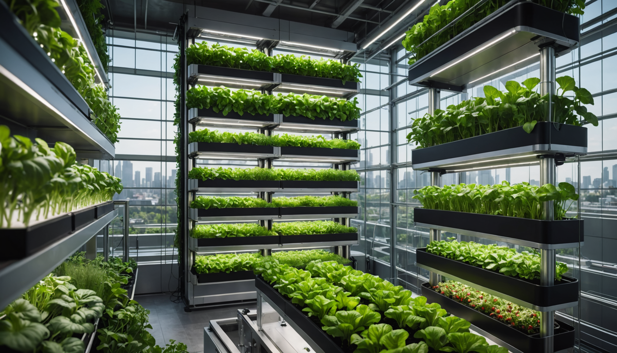 découvrez comment les fermes verticales et connectées révolutionnent l’agriculture urbaine grâce à l’innovation technologique, en offrant des solutions durables pour produire plus, localement et toute l’année.