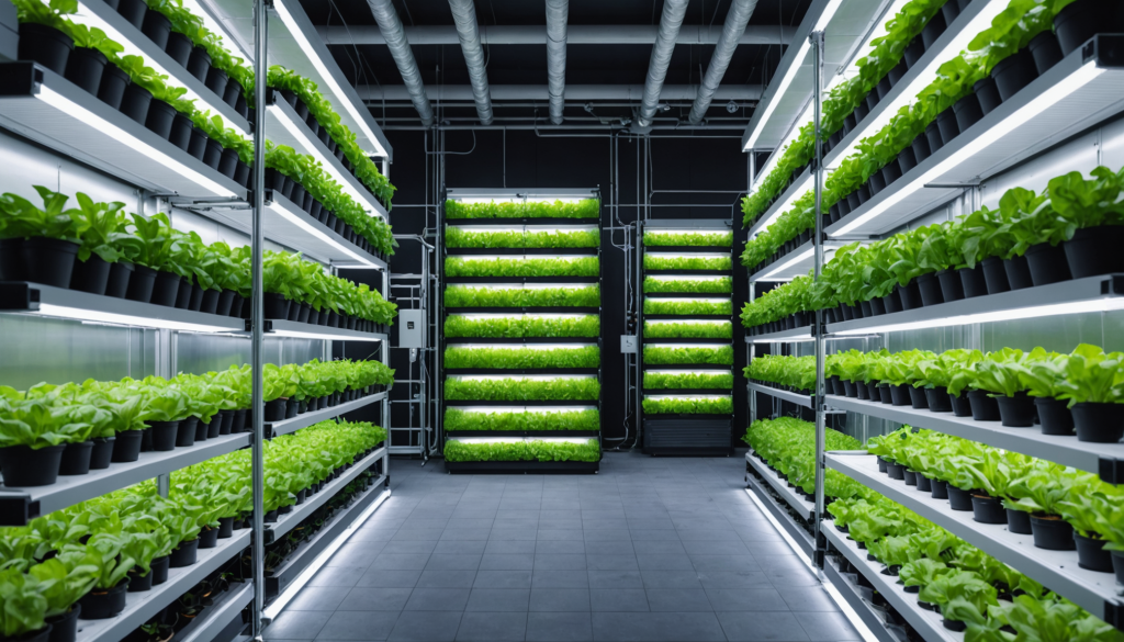 découvrez comment les fermes verticales et connectées révolutionnent l’agriculture en alliant technologies innovantes et solutions durables pour produire des aliments localement, efficacement et toute l’année.