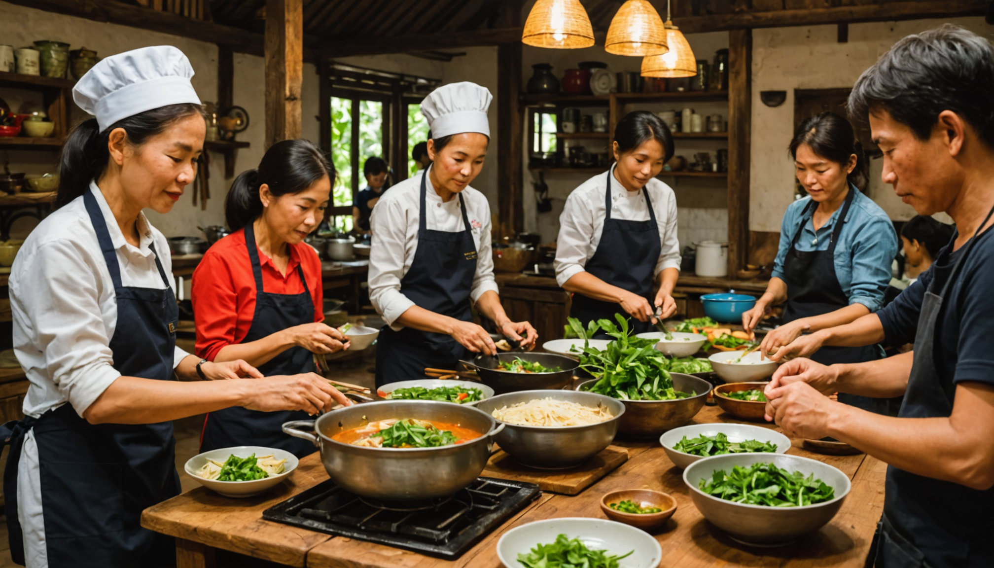 découvrez notre cours de cuisine vietnamienne pour débutants : apprenez pas à pas à préparer des plats authentiques, simples et savoureux. idéal pour s’initier à la cuisine asiatique dans une ambiance conviviale !