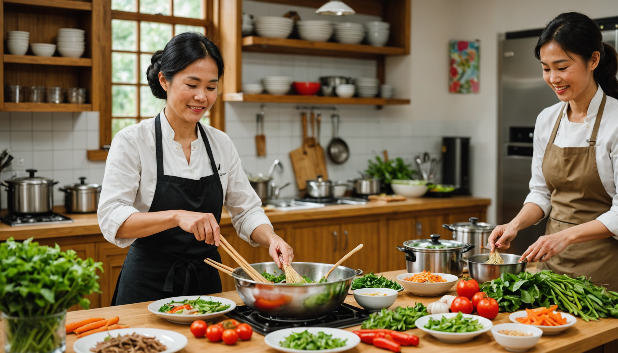 découvrez nos cours de cuisine vietnamienne pour débutants : apprenez pas à pas à réaliser des plats traditionnels savoureux dans une ambiance conviviale. inscrivez-vous dès maintenant !