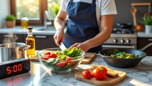 découvrez des astuces simples et rapides pour cuisiner sainement même lorsque vous manquez de temps, et adoptez une alimentation équilibrée au quotidien.