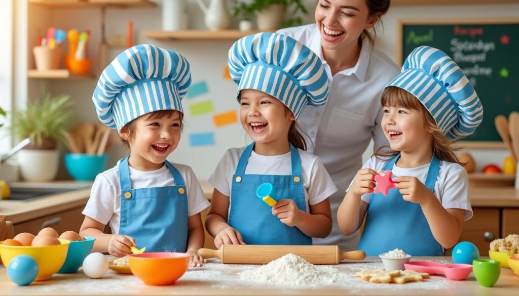 découvrez des recettes simples et des activités culinaires adaptées aux enfants de maternelle pour cuisiner ensemble en s'amusant et développer leurs compétences.