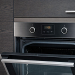 Fourneau intégré en bois moderne