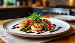 découvrez les secrets de l'art du dressage de plats pour sublimer vos créations culinaires comme un chef professionnel.